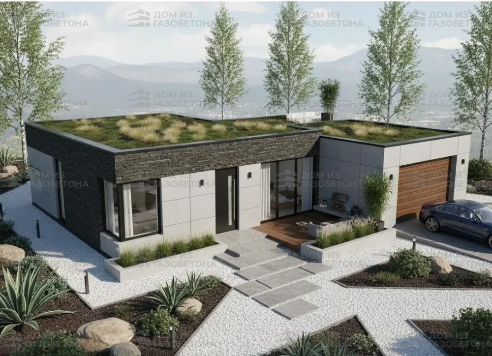 Проект Двухэтажный дом 14 на 10, 173 м2