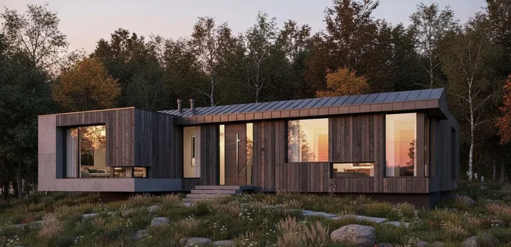 Проект Двухэтажный дом 10 на 14, 153 м2