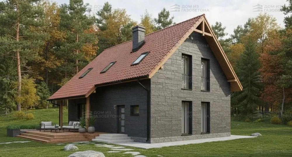 Проект Двухэтажный дом 9 на 12, 147 м2