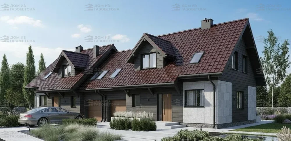 Проект Двухэтажный дом 12 на 9, 149 м2